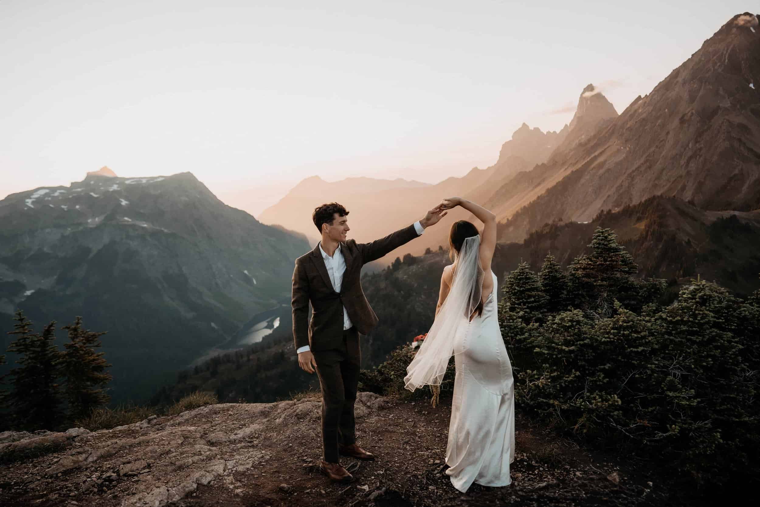 how to choose the time of day for your North Cascades National Park Elopement