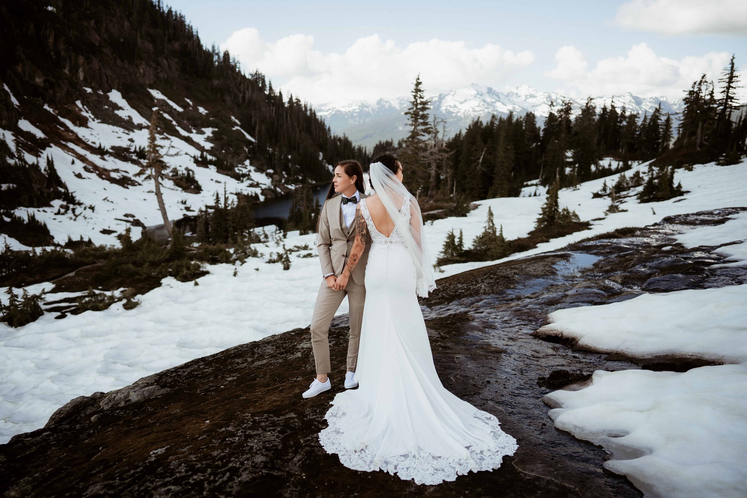 Private Elopement Vows in the North Cascades