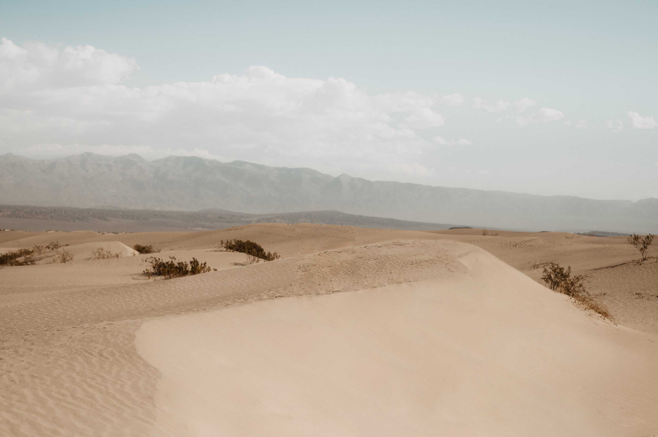 Sand Dunes Elopement in Death Valley National Park