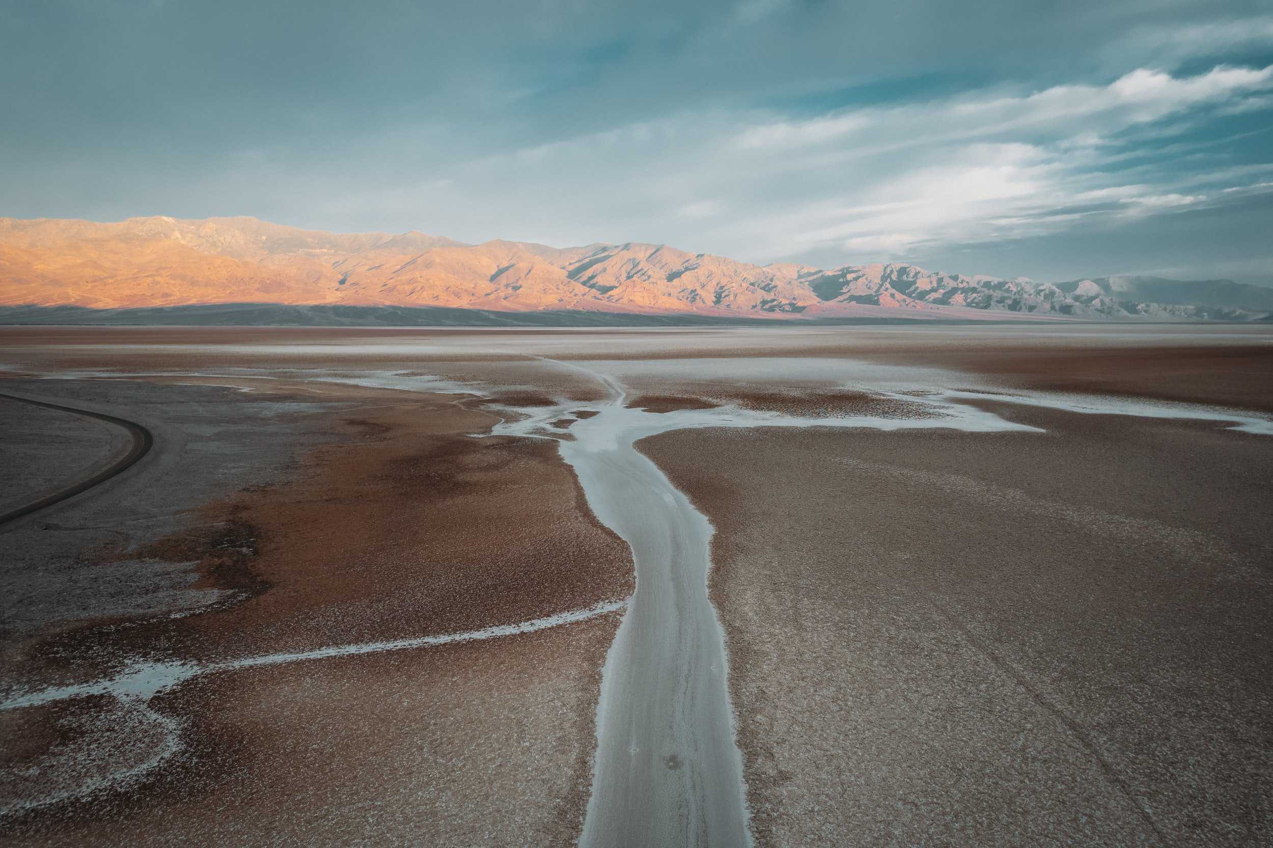 Badwater Basin Salt Flats Elopement in Death Valley 